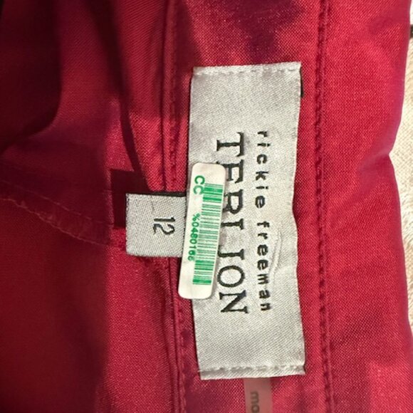 Teri Jon by Rickie Freeman-Taffeta Shirt Dress 12 - Picture 5 of 5